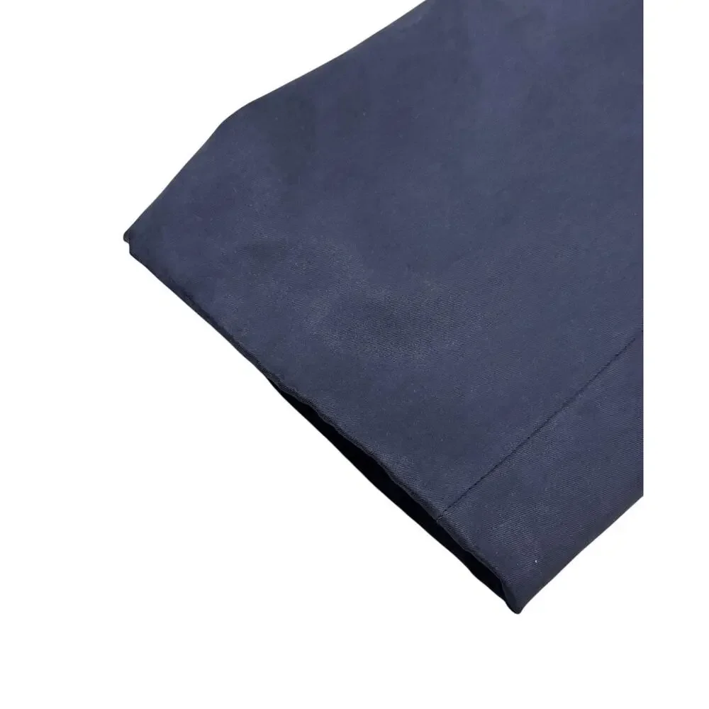 The Territory Ahead Men's XXL Long Navy Blue Silk Blend Unstructured Sport Coat